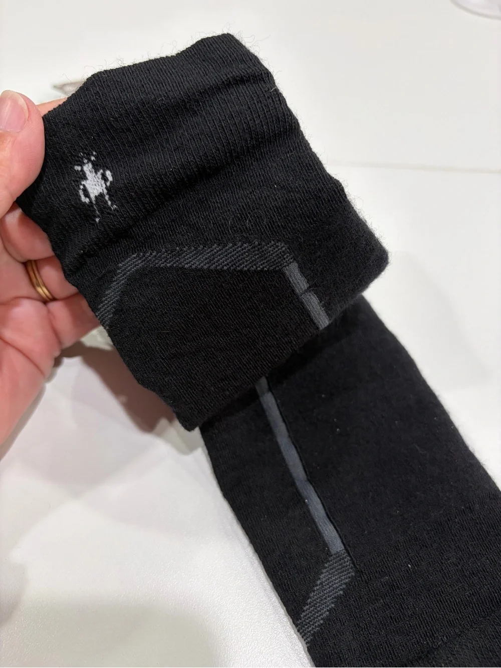 SmartWool Men's Small Targeted Cushion Ski Socks Merino Wool OTC Black NWT